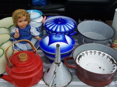 Auch so geht Flohmarkt